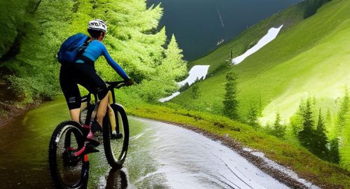 can you ride mountain bike in a rain?