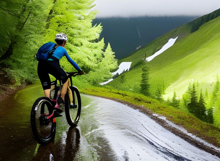 can you ride mountain bike in a rain?