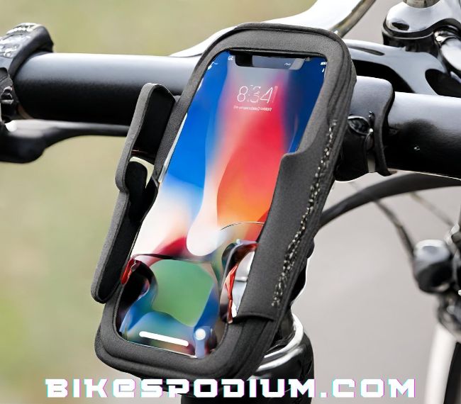 Bike mobile phone holder