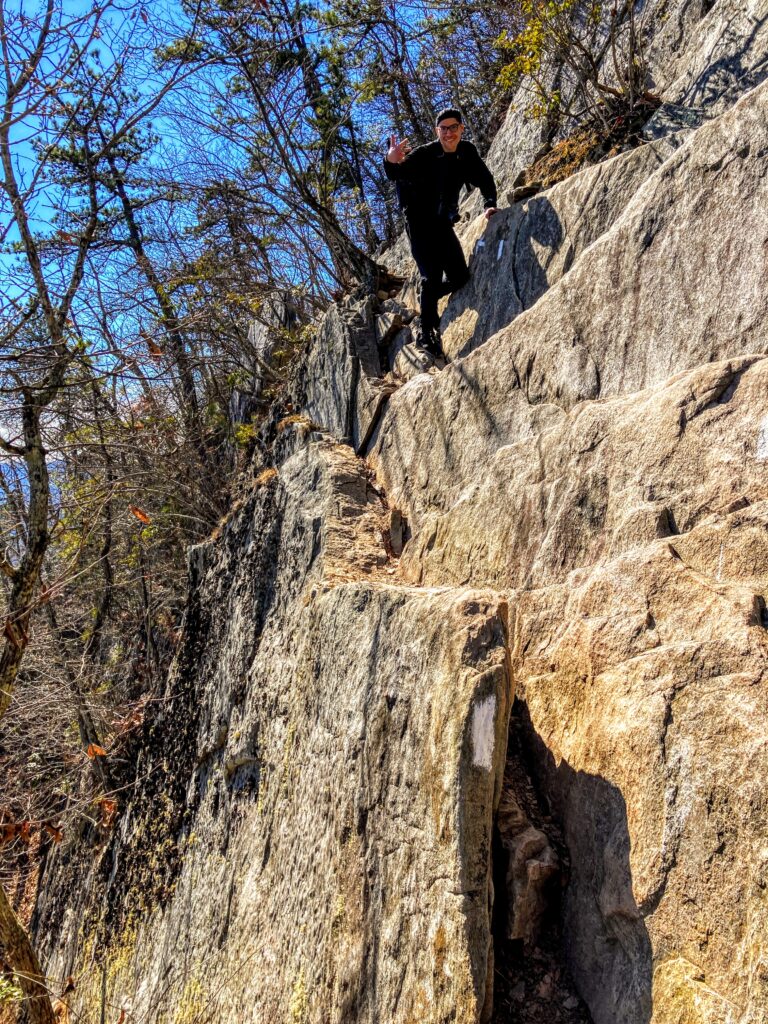 Climbing Over Rocks & Roots on Steep Trails